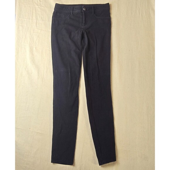 Guess Legging Slim Fit Low Rose Women's 26‎ Black with Pockets - Picture 1 of 16